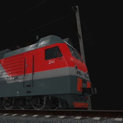 Train 2ES5K "Ermak"/Электровоз 2ЭС5К "Ермак"