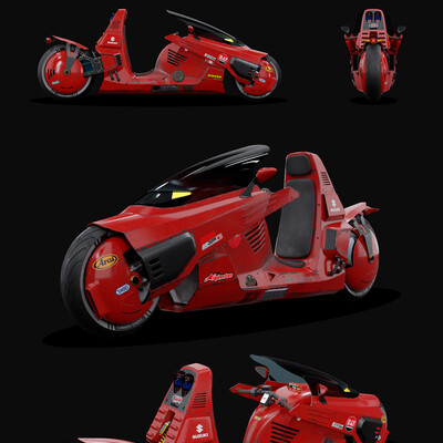 Akira style bike
