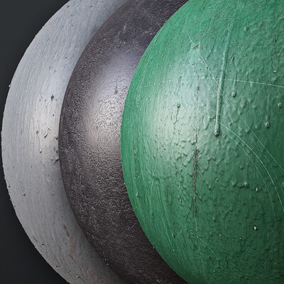 Painted Metal
