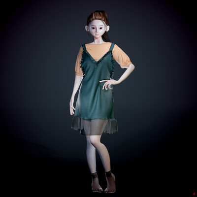 3D Girl