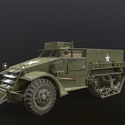 "Autocar M3A1 Half-Track"