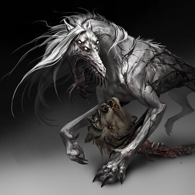 Character design - Werewolf Eater