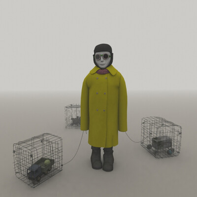 хозяин  в жёлтом
