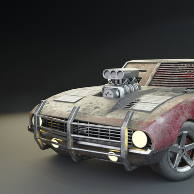 Post-apocalypse camaro ss