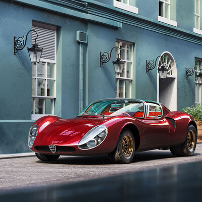 1967 Alfa Romeo Tipo 33 Stradale | Full CGI