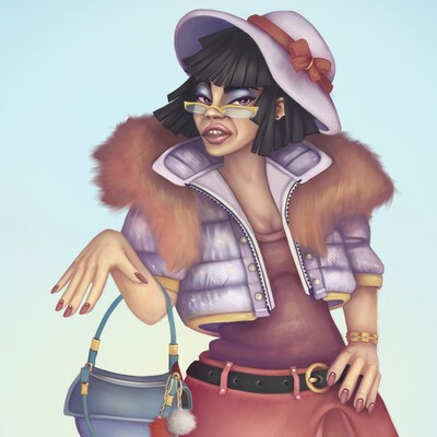 Nasty rich lady