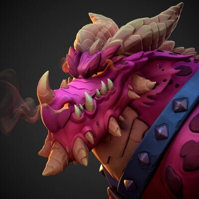Purple Dragon