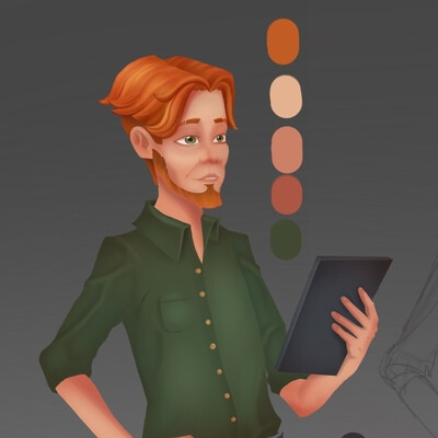 Персонаж для мобильной игры