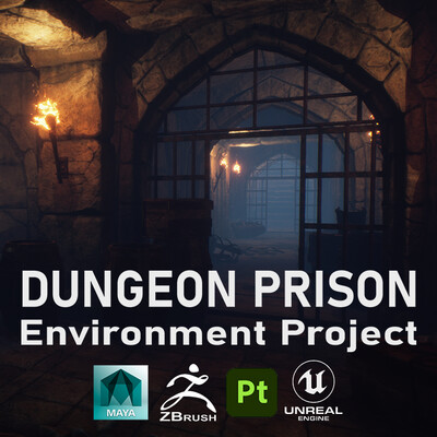 Dungeron Prison (Environment Project UE4)