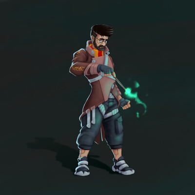 Harry Potter (cyberpunk version)