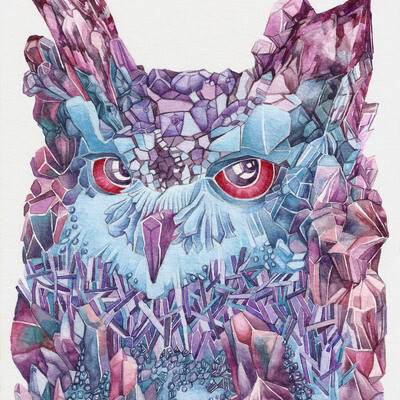 Crystal owl