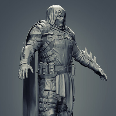 WIP Azrael fanart