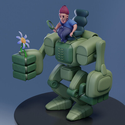Mech pilot