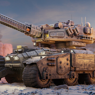 Sci-Fi Tank: Wartech «STINGRAY» HT-57E