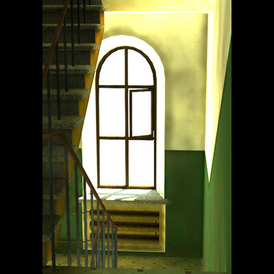 On a Stair