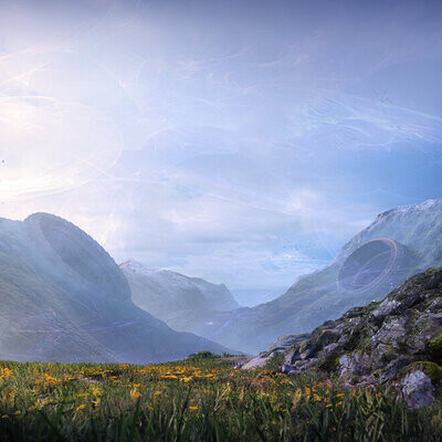 Студентка Снитникова Алина / Курс "Концепт Арт Окружения, Matte Painting и 3D для 2D"