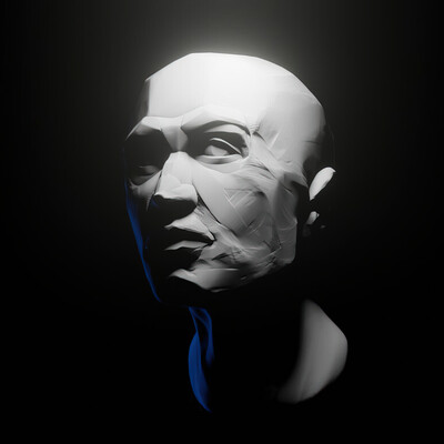 Head Sculpture - NFT Art