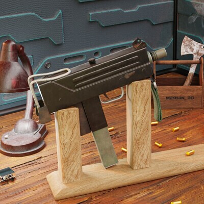 mac-10 с окружением