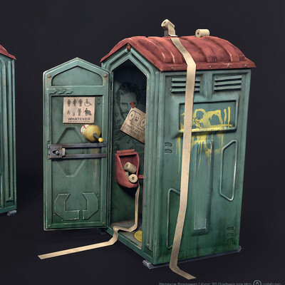 Студент Мелихов Владимир / Курс "3D Моделирование для Игр / 3D for gamedev"