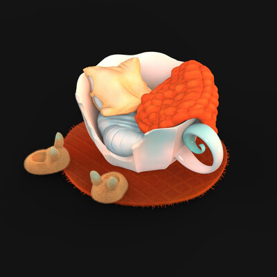 Moosy's bed