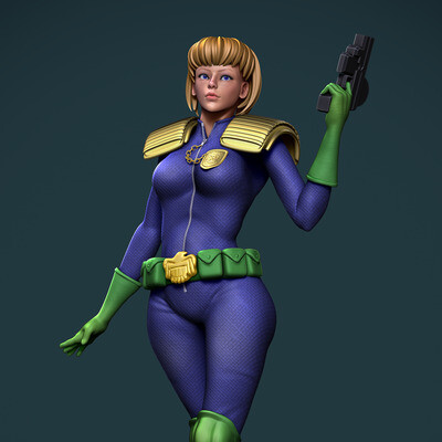 Judge Anderson - Fan Art