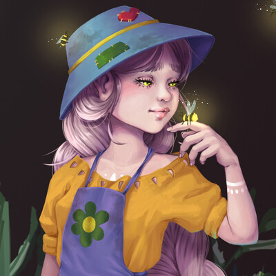 Эльфийка садовник 2