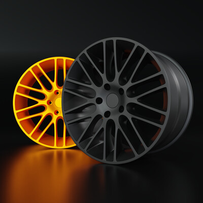 Rims with shelves