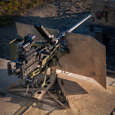 Browning Machine Gun, Cal. .50, M2