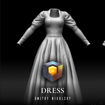 Dress by Dmitry Nikolsky