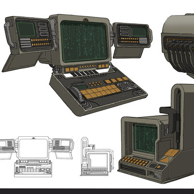 сomputer console