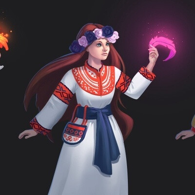 Студентка Ирина Аникеева / Курс "Игровая Графика"