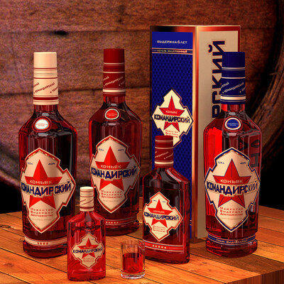 Коньяк "Командтрский"