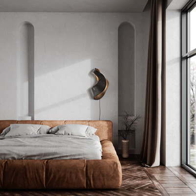Brown bedroom