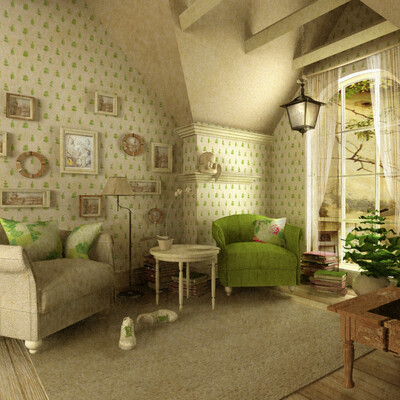 уютная room