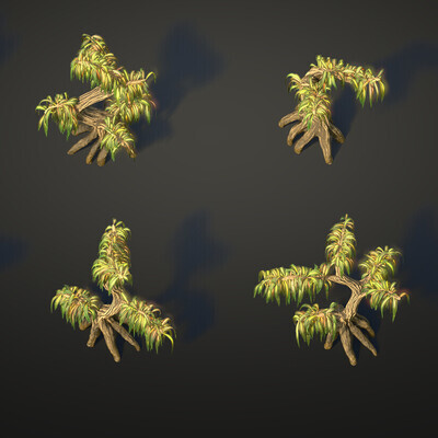 Alien Swamp Trees