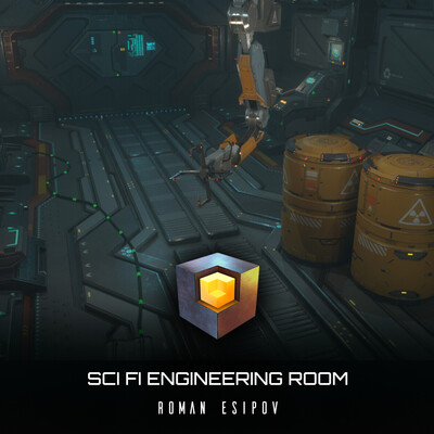 SCI FI Engineering Room.