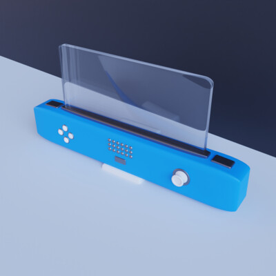 Handheld console from the future