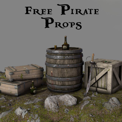 Free pirate props