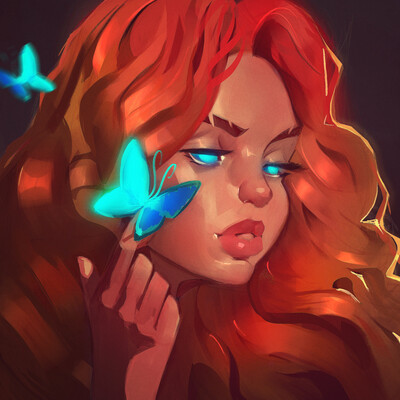 Lonely (portrait study)