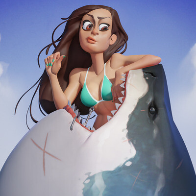 Bikinis and Sharks