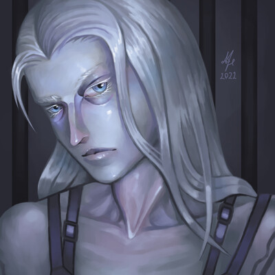 cyberpunk char