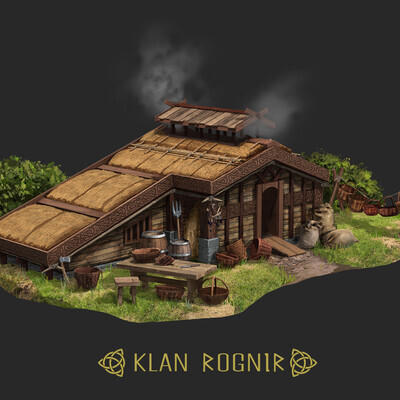 Klan Rognir. Peasant's house 1