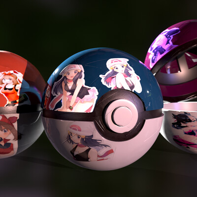 Damaged Pokeballs