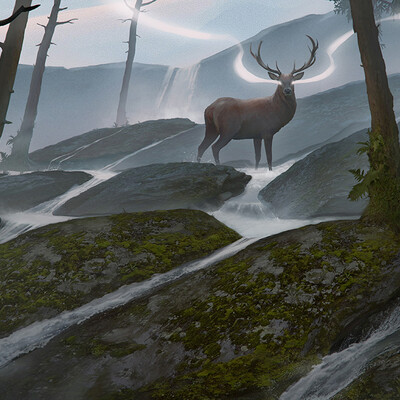 Студентка Александра Каминская / Курс "Концепт Арт Окружения, Matte Painting и 3D для 2D"