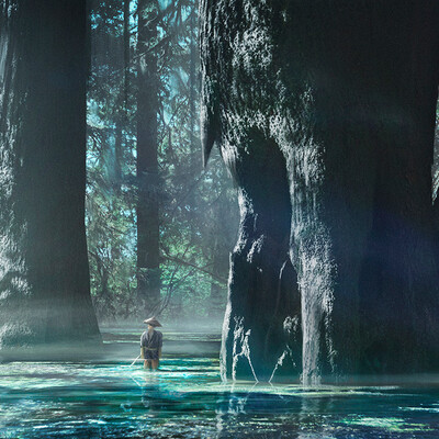 Студент Билалов Эмиль / Курс "Концепт Арт Окружения, Matte Painting и 3D для 2D"