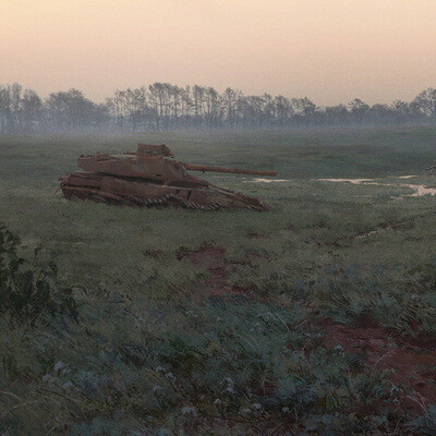 Студентка Анна Ковалевская / Курс "Концепт Арт Окружения, Matte Painting и 3D для 2D"