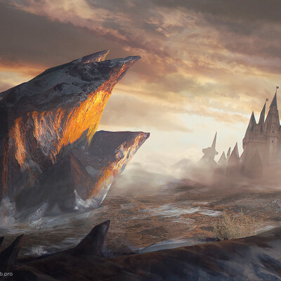 Студентка Алена Солоп / Курс "Концепт Арт Окружения, Matte Painting и 3D для 2D"