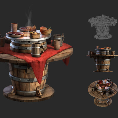 Tavern Barrel 4