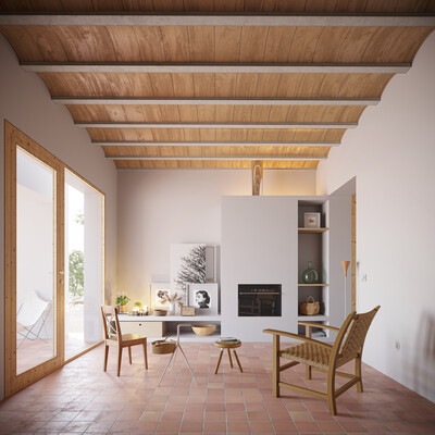 Es Pou House in Formentera