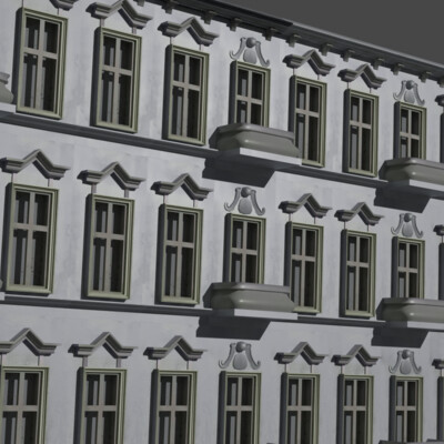 facade of house